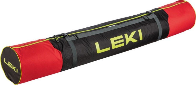 Leki ALPINE SKI BAG bright red-black-neonyellow 22/23