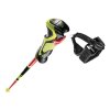 Leki WCR Lite SL 3D Red/Black/Neonyellow 25/26