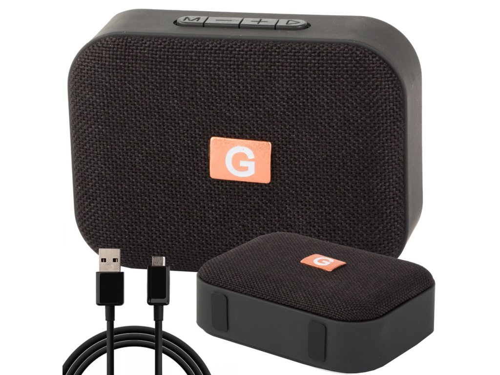 Mini Bluetooth reproduktor s MP3 fm USB, černá