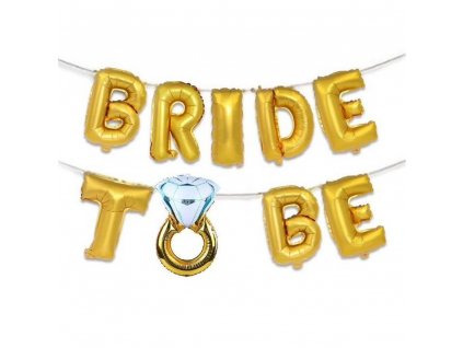 Balónkový set - Bride to be - AKCE!