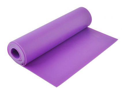 Guma na cvičení 1,2m silná, fialová barva