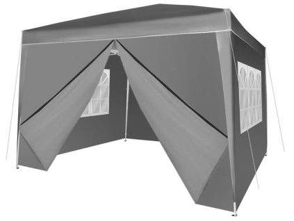 pol pl Pawilon ogrodowy skladany 4 sciany 3x3 szary P7907 7907 10