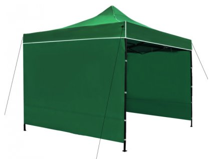 Prodejní stan 3x3 m + 3 stěny, zelený, 3249