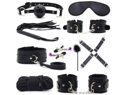 Verk 01646 Sada doplňků BDSM Bondage 10 ks