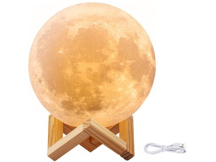 Verk 15845 3D Lampička měsíc Moon Light 8 cm