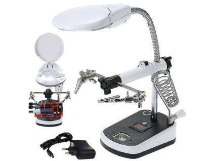 Verk 09162 Profesionální lupa 5 LED