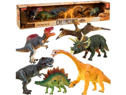 Kruzzel 22398 Figurky dinosaurů 6 ks