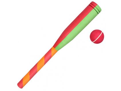 Foam baseball and bat baseballová pálka s míčkem varianta 20301 - VÝPRODEJ