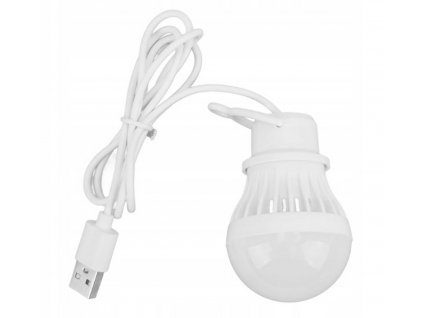 Daalo  Kempingová LED lampa USB, 2,5W, 1m bílá