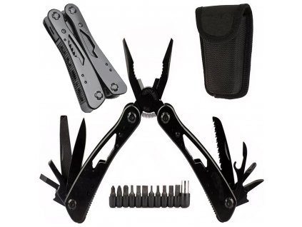 Verk 14384 Víceúčelový kapesní nůž MULTITOOL 20v1 černý