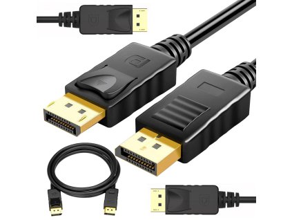 Verk 13149 DisplayPort na DisplayPort propojovací stíněný 1,5 m černý