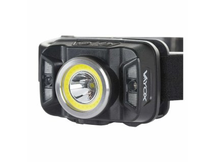 KIK KX3907 LED čelovka dobíjecí čelovka se senzorem pohybu XTE 5W+COB 10W VA0025 VAYOX AKCE