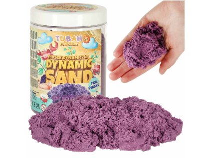 KIK KX3870_3 TUBAN Dynamic Sand 1kg fialový AKCE