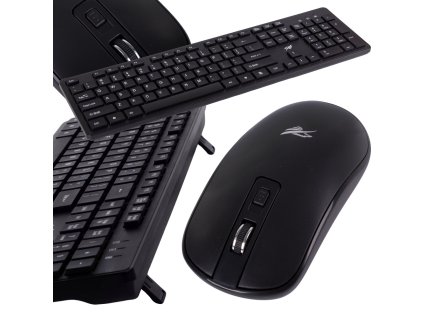 Verk 06302_CZ Bezdrátová klávesnice a myš černá