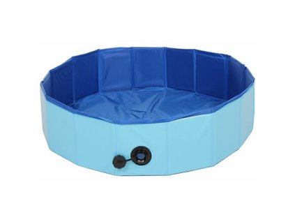 Splash bazén pro psy modrá průměr 80 cm