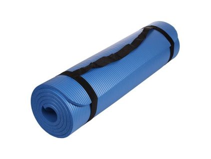 Yoga NBR 10 Mat podložka na cvičení modrá varianta 40626