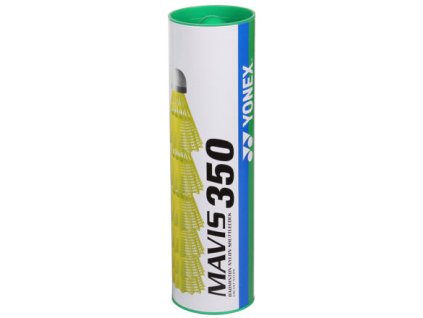 Mavis 350 badmintonové míčky zelená balení tuba 6 ks