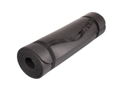 Yoga NBR 10 Mat podložka na cvičení černá varianta 40624
