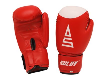 Box rukavice SULOV® DX 10oz., červené