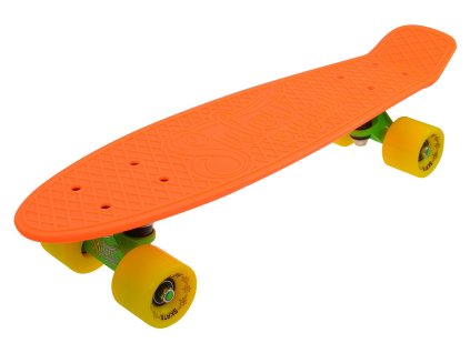 Penny board 22" SULOV® NEON SPEEDWAY oranžovo-žlutý