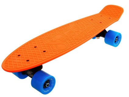 Penny board 22" SULOV® NEON SPEEDWAY oranžovo-modrý