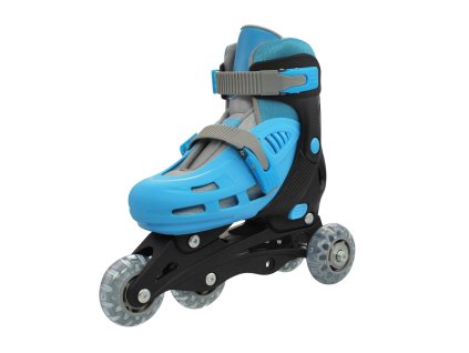 Kolečkové brusle TRISKATE BASIC, černo-modré