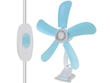 Ruhhy Lopatkový ventilátor + klip 23564 AKCE