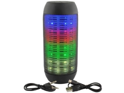 Přenosný Bluetooth reproduktor s vestavěnou LED, 3043