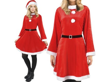 Malatec 22702 Kostým Santa Claus - dámský