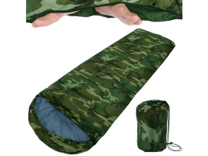 Verk 14378 Spacák Mummy Camo 200 x 65 cm maskáč