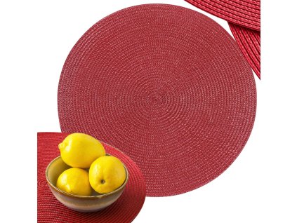 Verk  27105_CZE Prostírání na jídelní stůl, červená