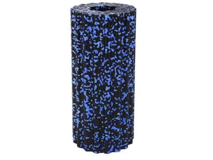 Pěnový válec s výstupky Roller Yoga, černo-modrá, 8681