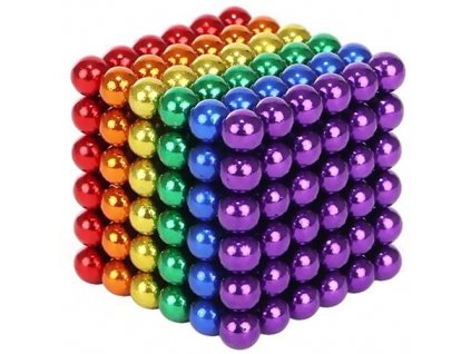 NeoCube 5 mm, barevné, 216 magnetů, 9037