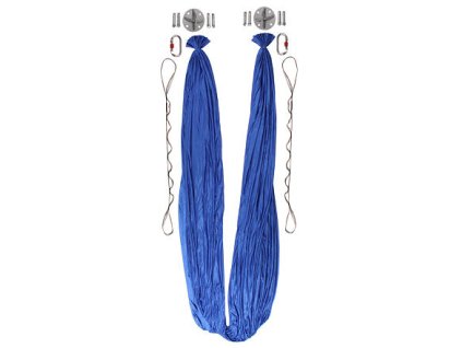 Yoga Hammock síť pro jógu tmavě modrá varianta 35958
