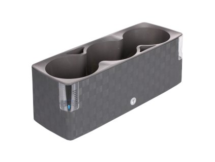 Cobble Trio samozavlažovací květináč antracitová varianta 41050