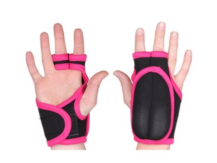 Rukavice na Piloxing černá-růžová varianta 18402