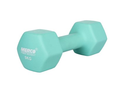 Neopren činka hmotnost 5 kg