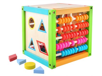 pol pl Kostka edukacyjna drewniana 12450 1