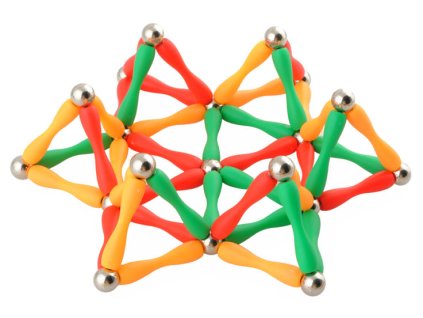 pol pl Klocki magnetyczne 3D 130 elementow 4482 5