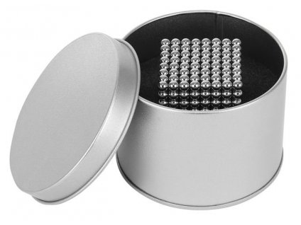 NeoCube 5mm, 512 magnetů, stříbrná, 9452