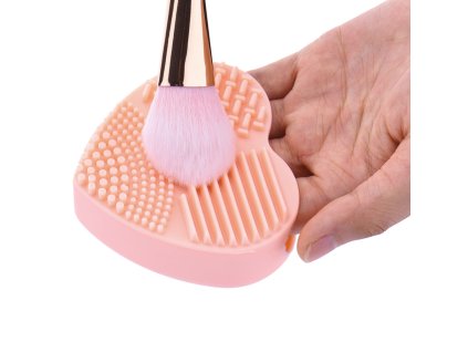 Silikonový čistič štětců na make-up, KX9758