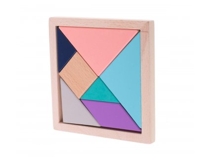 Tangram dřevěné puzzle, KX6898