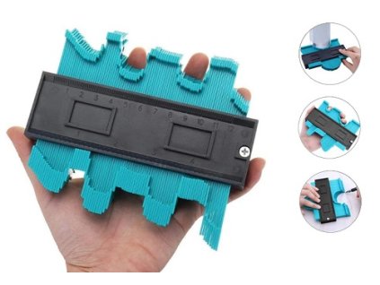 Obrysová 3D šablona pro přenášení tvarů