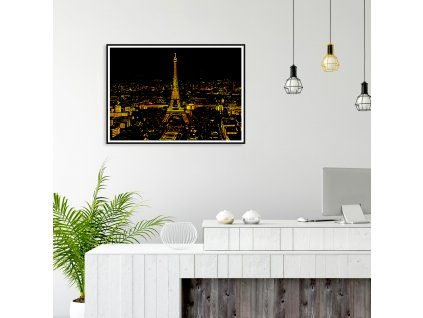 Stírací obraz - Paříž