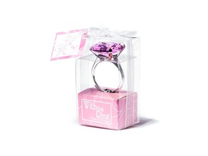 eng pl Diamond key ring pink 590 1