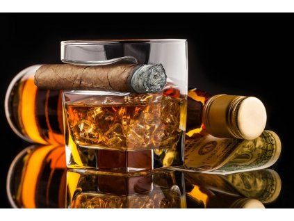 eng pl Whisky cigar holding glass 1955 5