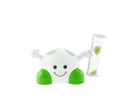 eng pl Toothbrush and tube holder with timer GREEN 1853 1