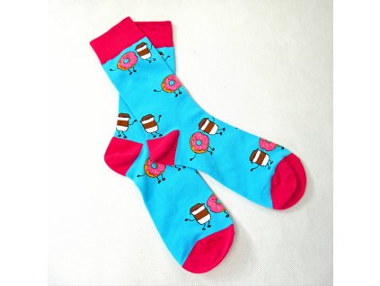 Barevné ponožky - sladkosti