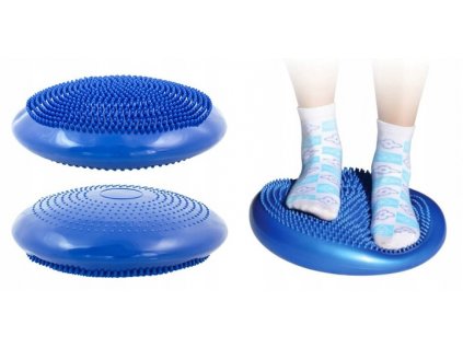 Fitness balanční podložka, modrá, 1269