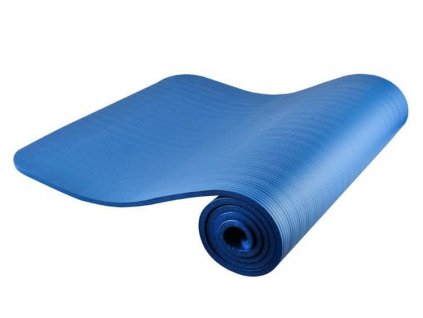 Fitness podložka na cvičení 181 x 62 cm - modrá, 7864